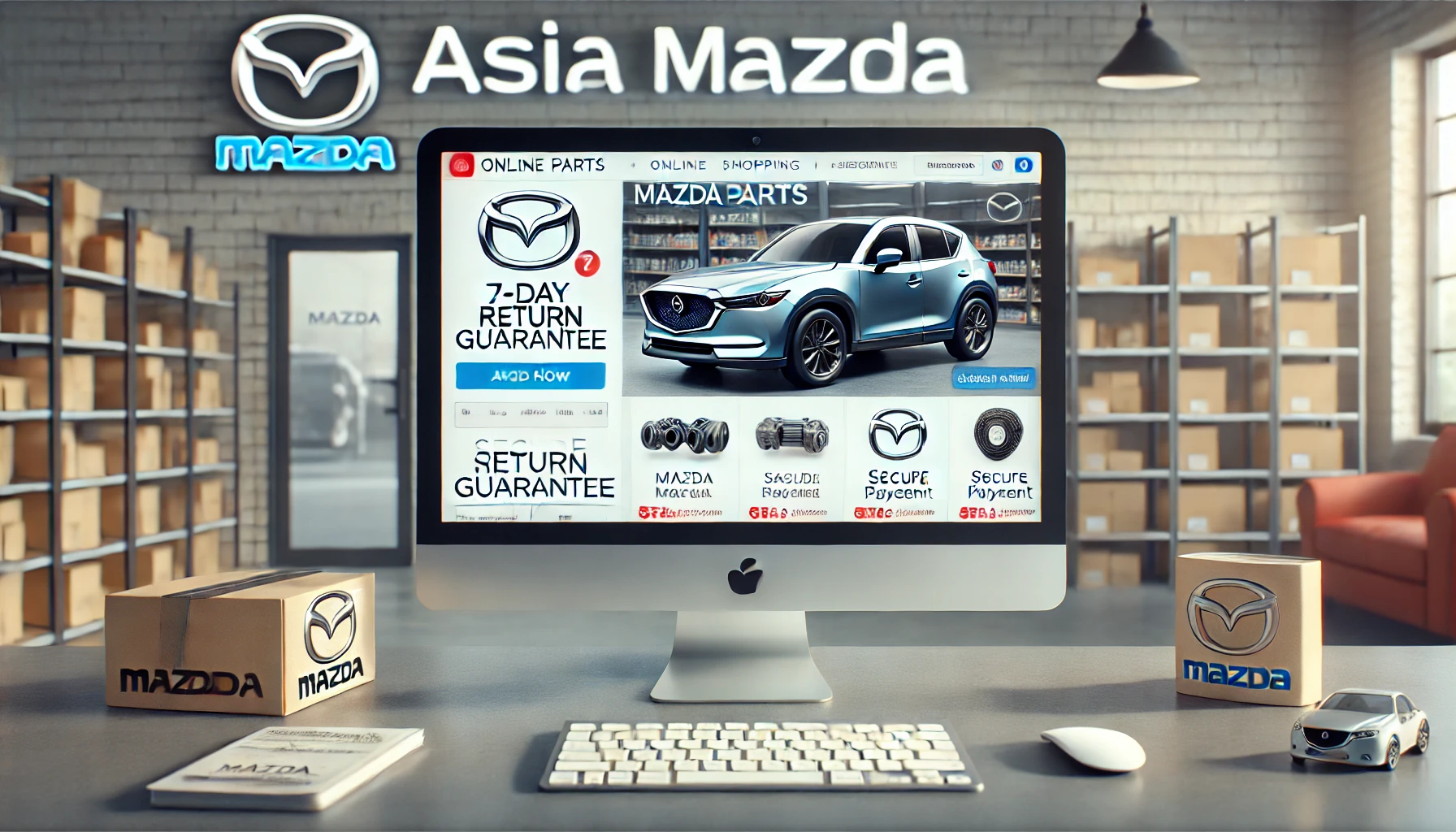 خرید قطعات یدکی اورجینال برای خودروهای مزدا