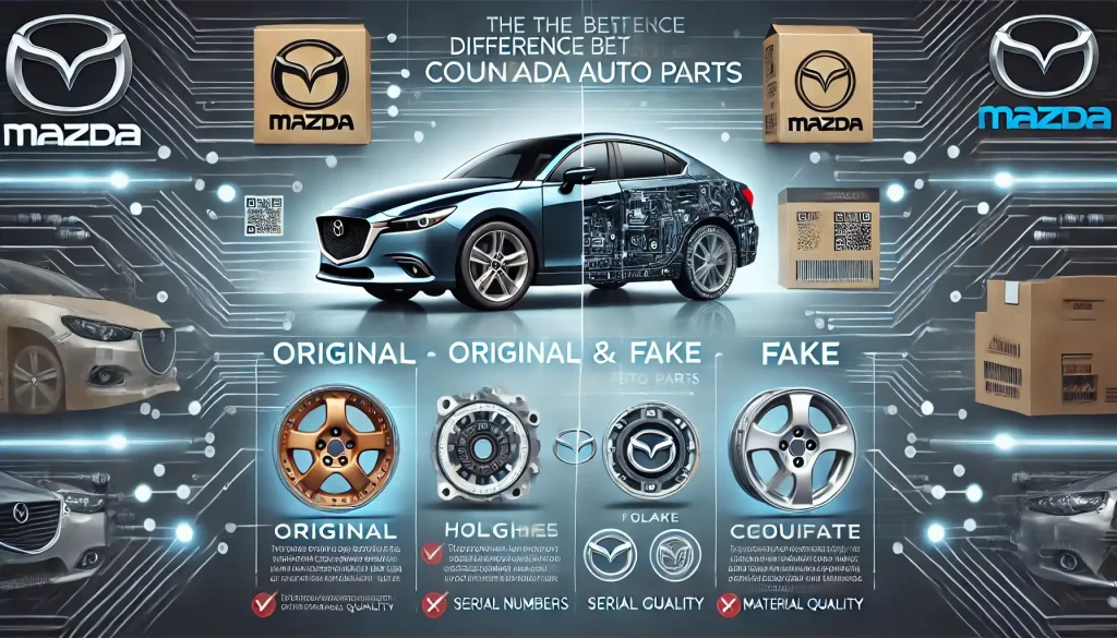 چگونه قطعات اورجینال مزدا را از تقلبی تشخیص دهیم